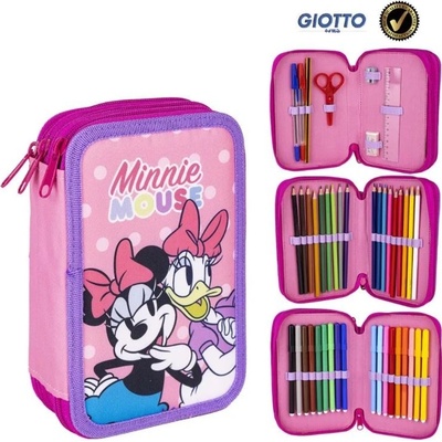 Cerda Minnie a Daisy třípatrový s výbavou růžový