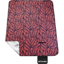 Spokey PICNIC LEAF Pikniková deka s popruhem 180 x 210 cm