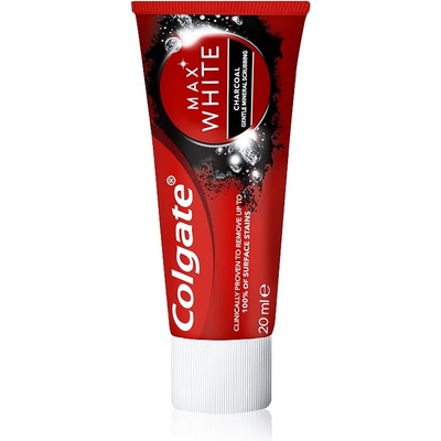 Colgate Max White Charcoal избелваща паста за зъби 20ml