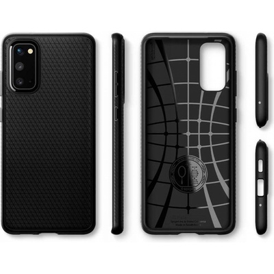 Pouzdro Spigen Liquid Air Galaxy S20 Matte Černé