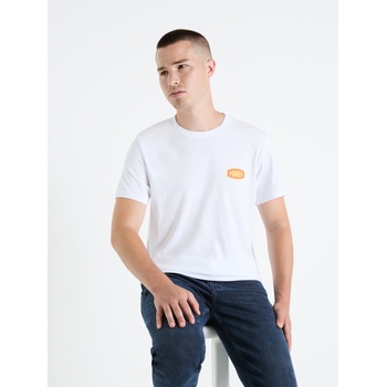 Celio Бяла мъжка тениска Celio Fetexto Celio | Byal | МЪЖЕ | S