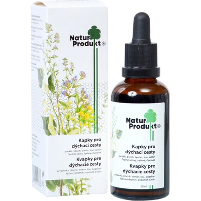 Naturprodukt Kvapky na dýchacie cesty 50 ml