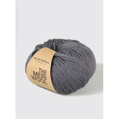 We are knitters Meriwool Farba: Dark Grey