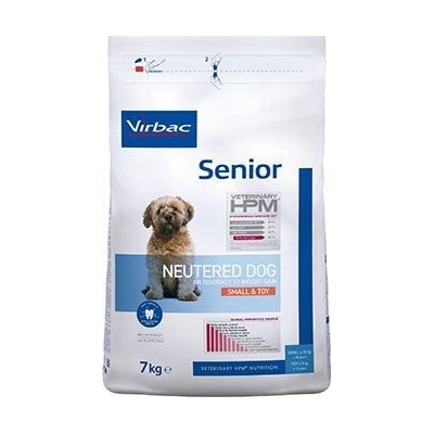 Virbac VET HPM Senior Neutered Dog Small & Toy 7 kg