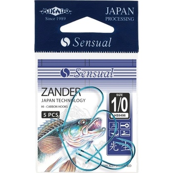 MIKADO SENSUAL - ZANDER vel.1/0 (modrá) - 5 ks