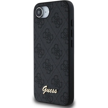 GUESS Apple iPhone 16e/17e 4G Script Logo MagSafe Case black (GUHMPSE4HG4SHK)