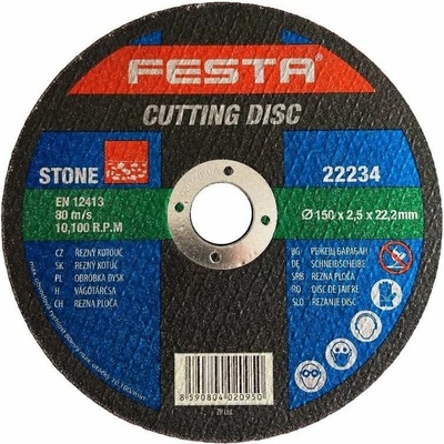 Festa Kotúč na kameň rezný 150 × 2,5 × 22,2 mm 122234