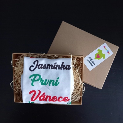 Boodyy Dupačky První Vánoce Jasmínka