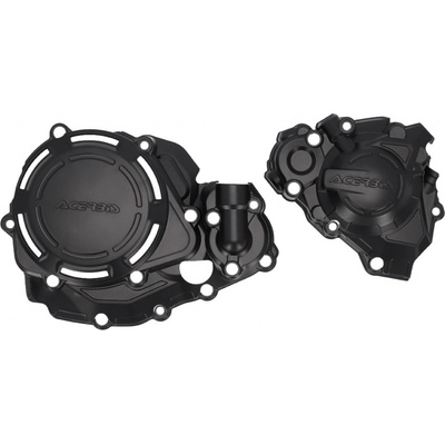 Acerbis sada kryt víčka spojky zapalování a vodní pumpy pasuje na HONDA CRF450 21-26 CRF450 RX 21-26 černá