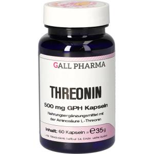 Gall Pharma Грижа за костите и мускулите - L-Треонин (Threonin), 500 mg х 60 капсули (34568 (4025391) GP)