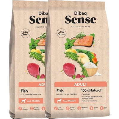 Dibaq Sense Adult Low Grain Fish 12 kg