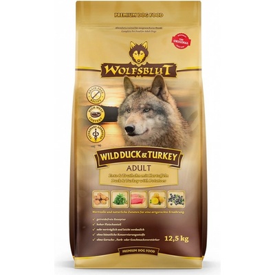 Wolfsblut Wild Duck & Turkey Adult 12,5 kg