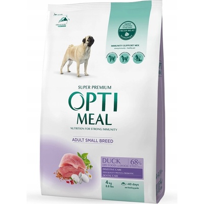 Optimeal Superpremium pre dospelých psov malých plemien kačka 4 kg
