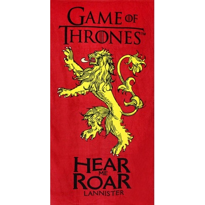Setino · Plážová osuška Hra o tróny Game of Thrones , froté 70 x 140 cm