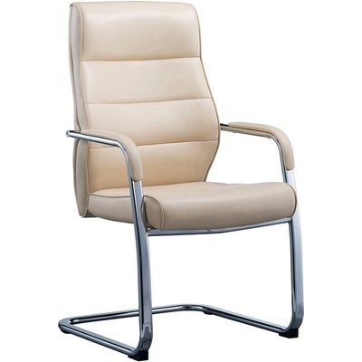 RFG Посетителски стол RFG ITACA M, екокожа, метална основа, до 150 kg, бежов (4010100266)