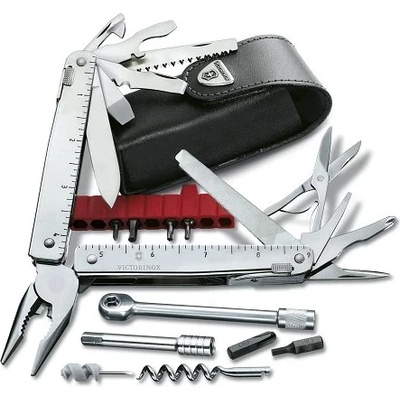 Victorinox Мултифункционални инструменти в кожен калъф SwissTool X Plus RATCHET (3.0339.L)