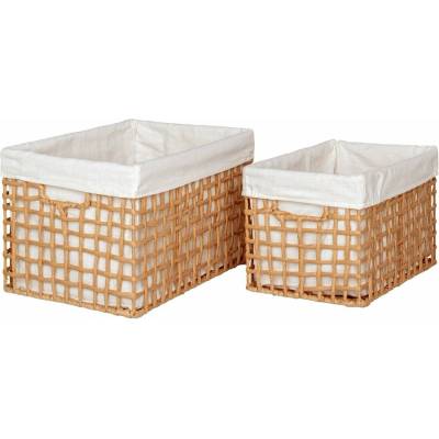 Košíky v súprave 2 ks 25x35x22 cm Bustelo – House Nordic