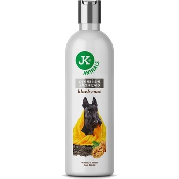 JK ANIMALS šampón pre tmavú srsť sa zjemňujúcimi účinkami 250 ml