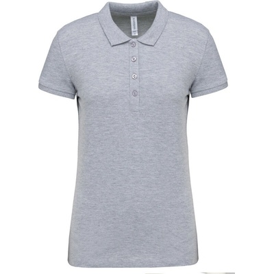 Kariban Polokošile Kariban K255 krátký rukáv dámská COT-20K25539800 Šedá oxford