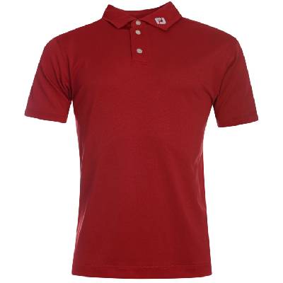Мъжка блуза с яка FootJoy Footjoy Solid Polo Shirt Mens - Red