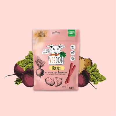 Vegdog Beevys 9 x 80 g