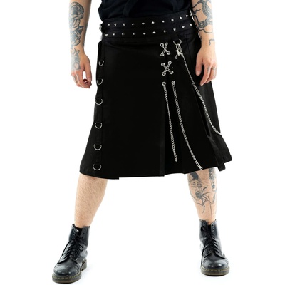Chemical black Мъжки килт chemical black - elian - black - sk-elim-b