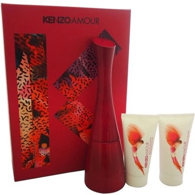 Kenzo Kenzo Amour pre ženy EDP 100 ml + telové mlieko 50 ml + sprchový gél 50 ml darčeková sada