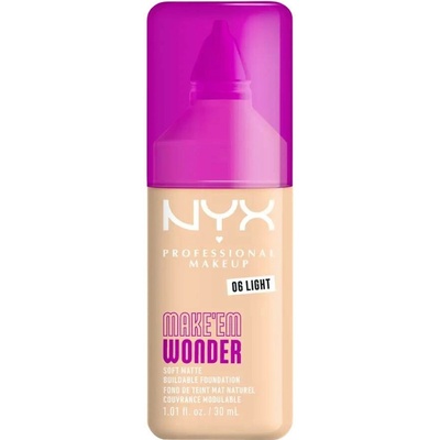 NYX Professional Makeup Make-up Make 'EM Wonder 06 Light 30 ml