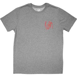 Korn Mini Red Logo Grey M Риза (KORNTS38MG02)