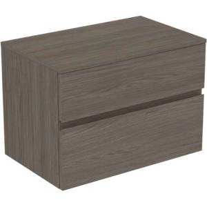 Ideal Standard Finesse - Шкафче за умивалник, 80x51x56 см, 2 чекмеджета, Dark Elm E3434UR (E3434UR)