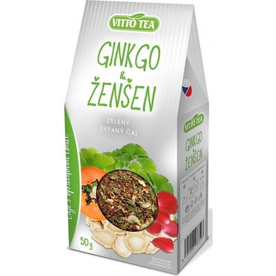 Vitto Green Ginkgo & ženšen papier 50 g