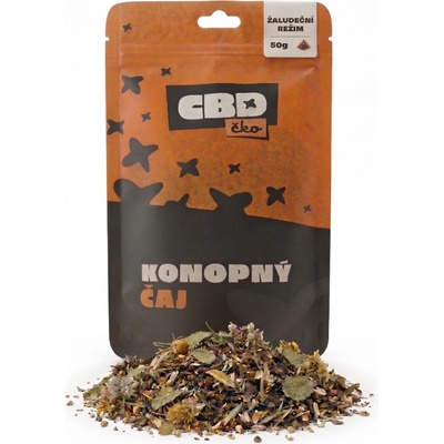 CBDčko CBDčko Konopný čaj Žaludeční režim 50 g