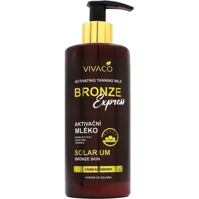 Vivaco Bronze Express aktivační mléko do solária 300 ml – Hledejceny.cz