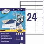 EUROPE100 Labels Europe100 A4 64.6x33.8mm white (100)