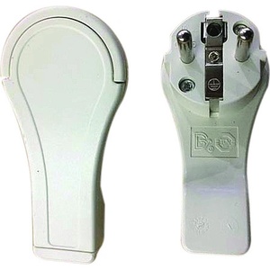 Makalon Щепсел шуко плосък mk (700775)