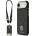 GUESS 4G Strass Logo & Big Strap Metal Buttons MagSafe Case за iPhone Air - черен (3666339550813)