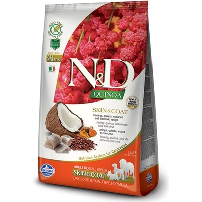 N&D Grain Free Quinoa Skin & Coat Hering 2,5 kg