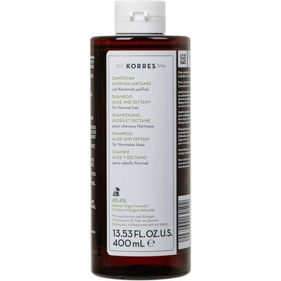 KORRES Aloe + Dittany Shampoo For Normal Hair 400 ml