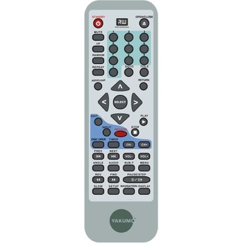 GENERAL YAKUMO RECORD MASTER HDD - съвместимо дистанционно управление на марката General (RECORD MASTER HDD)