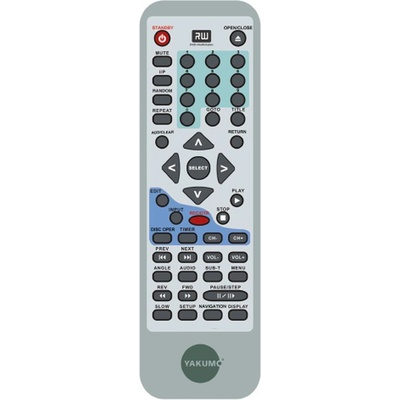 GENERAL YAKUMO RECORD MASTER HDD - съвместимо дистанционно управление на марката General (RECORD MASTER HDD)