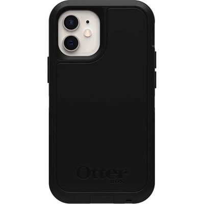 OtterBox Defender XT Case - хибриден удароустойчив кейс с вграден магнитен конектор (MagSafe) за iPhone 12 mini (черен)