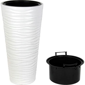 Serinova SERINOVA-Кашпа Ø40xh80cm 13.7L БЯЛА (KVT3) - 3части (0150349)