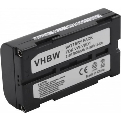 Батерия VW-VBD1 / BN-V812 за Panasonic AG-EZ1 / NV-DA1EN / PV-DV700, 2000 mAh (800113327)