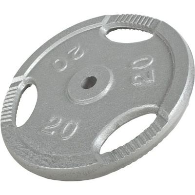 Gorilla Sports liatinový kotúč 20 kg 365 mm