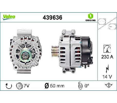 Alternátor VALEO 439636
