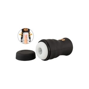 You2Toys GYRO въртящ се вибриращ мастурбатор, черен (P25799)