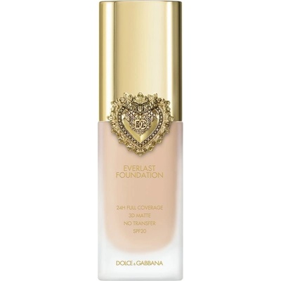 Dolce & Gabbana Flawless Everlast Foundation intenzívny krycí make-up s dlhotrvajúcim efektom SPF20 07N light 27 ml