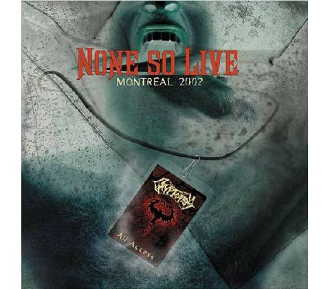 None So Live - Cryptopsy LP