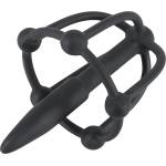 You2Toys Penis Plug with Glans Cage Black