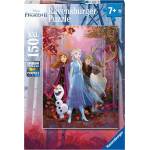 Ravensburger Пъзел Ravensburger от 150 XXL части - Замръзналото кралство 2: Фантастично приключение (12849) - ozone